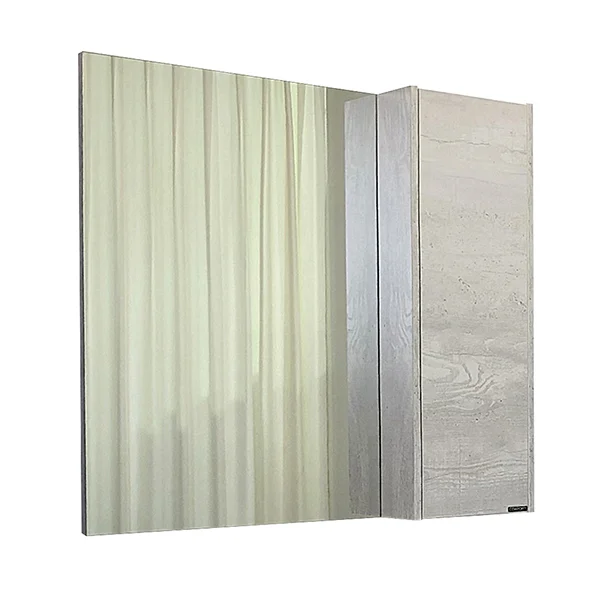 Зеркальный шкаф Comforty Бремен-90 00004142374 дуб белый Зеркальный шкаф Comforty Бремен-90 00004142374 дуб белый