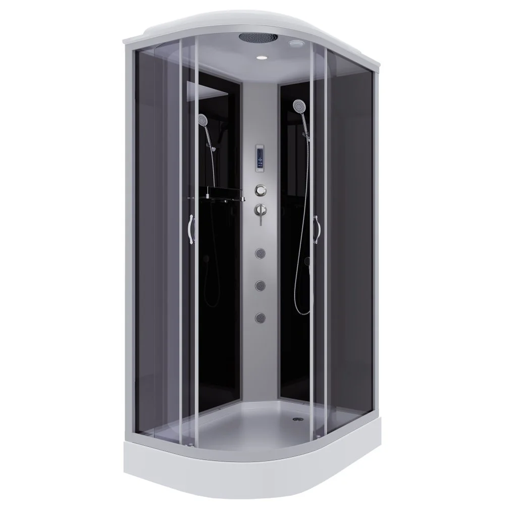 Душевая кабина Niagara Classic NG-3512-14RF (1200х800х2150) низкий поддон (13см) стекло тонированное 35121433RF Душевая кабина Niagara Classic NG-3512-14RF (1200х800х2150) низкий поддон (13см) стекло тонированное 35121433RF