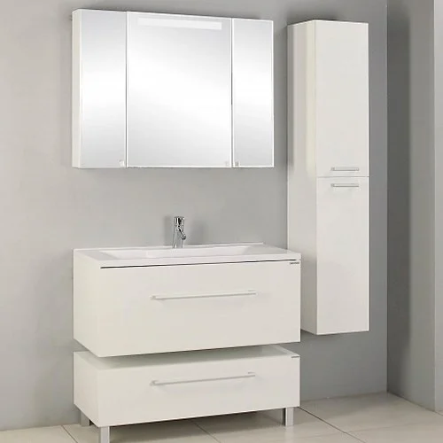 Тумба с раковиной Aquaton Мадрид 100 М белый 1A1269K0MA010 Тумба с раковиной Aquaton Мадрид 100 М белый 1A1269K0MA010