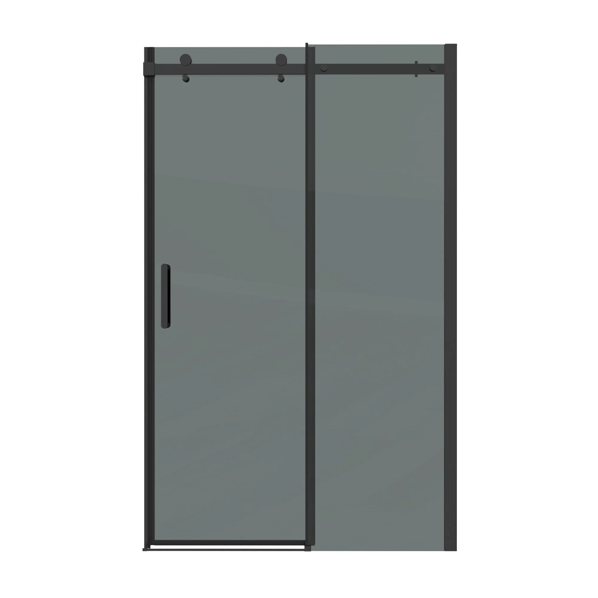 Душевая дверь GROSSMAN Classic 100.K33.04.130.21.10 (130x195) черный матовый, стекло тонированное Душевая дверь GROSSMAN Classic 100.K33.04.130.21.10 (130x195) черный матовый, стекло тонированное