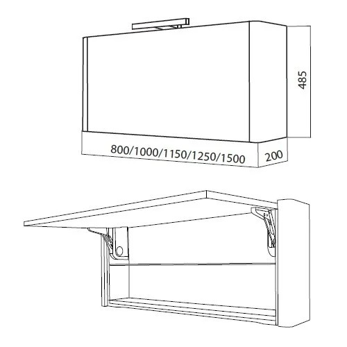 Зеркальный шкаф Am.Pm Awe M15MCX1251SF северный дуб фактурный 125 см Зеркальный шкаф Am.Pm Awe M15MCX1251SF северный дуб фактурный 125 см