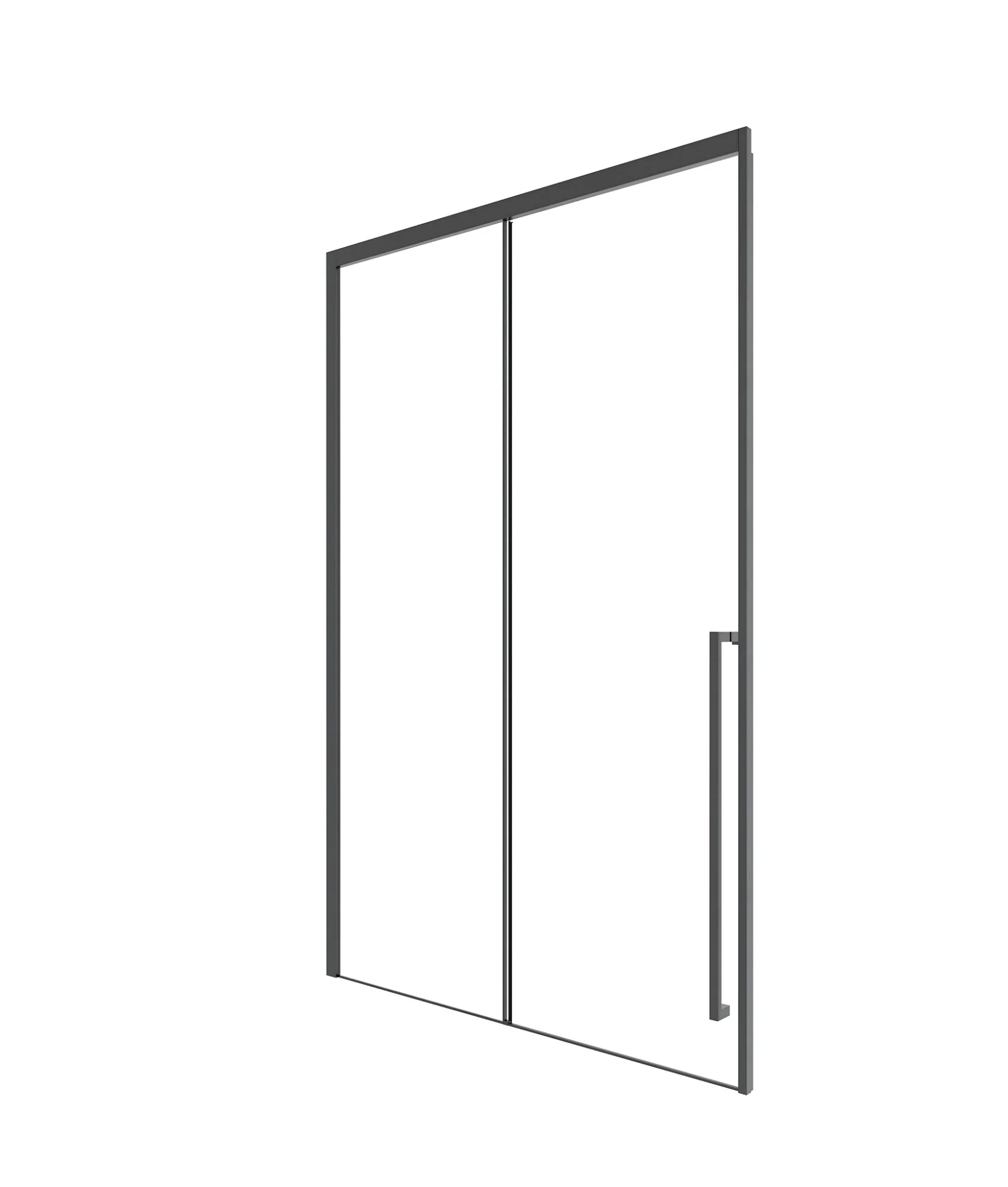 Душевая дверь Timo (T59R) TDSS-150/03C-8R, раздвижная 1500x2000, профиль черный, стекло прозрачное 8 мм Душевая дверь Timo (T59R) TDSS-150/03C-8R, раздвижная 1500x2000, профиль черный, стекло прозрачное 8 мм