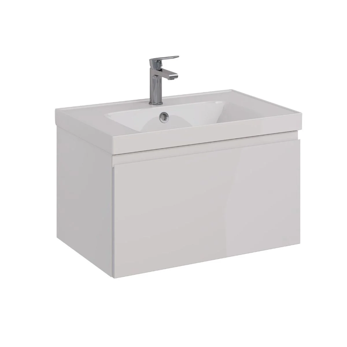 Тумба под раковину Lemark VEON MINI 70 см подвесная, белый LM02VM70T Тумба под раковину Lemark VEON MINI 70 см подвесная, белый LM02VM70T