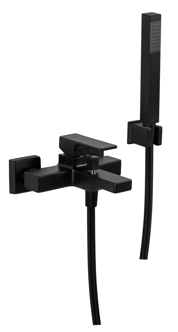 Смеситель для ванны Remer Absolute AU02NO, черный матовый Смеситель для ванны Remer Absolute AU02NO, черный матовый