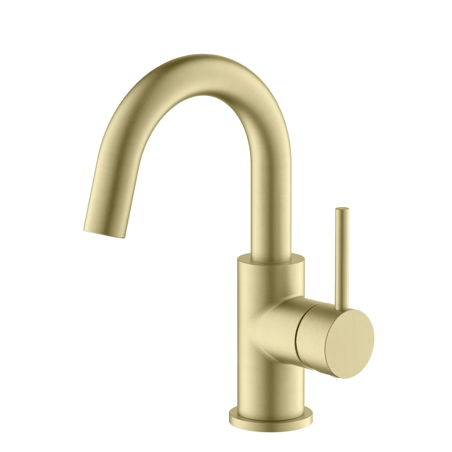 Смеситель для раковины Aquatek Европа AQ1307BG золото шлифованное Смеситель для раковины Aquatek Европа AQ1307BG золото шлифованное