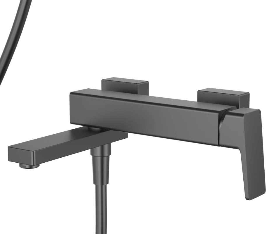 Смеситель для ванны Raglo R30.30.09, графит Смеситель для ванны Raglo R30.30.09, графит