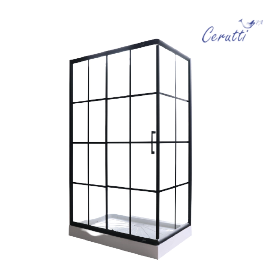 Душевой уголок Ceruttispa MUZA120 без поддона 80x120x195 Душевой уголок Ceruttispa MUZA120 без поддона 80x120x195
