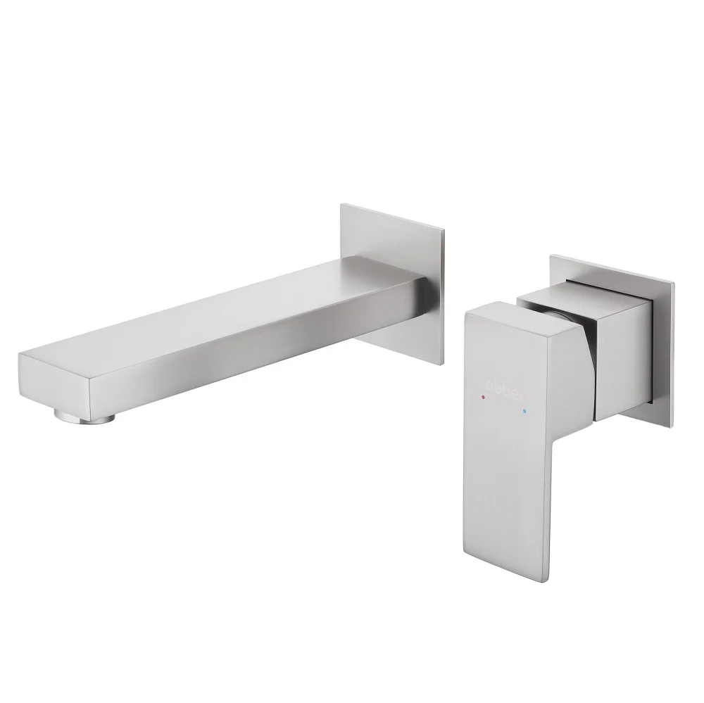 Смеситель для раковины ABBER Daheim AF8212SP для раковины скрытого монтажа, сатин Смеситель для раковины ABBER Daheim AF8212SP для раковины скрытого монтажа, сатин