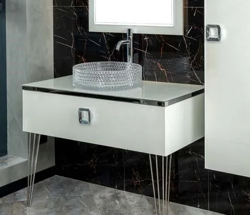 Столешница Armadi Art 853-100-W Lucido стекло 100см прямая Жемчужный белый Lucido Столешница Armadi Art 853-100-W Lucido стекло 100см прямая Жемчужный белый Lucido