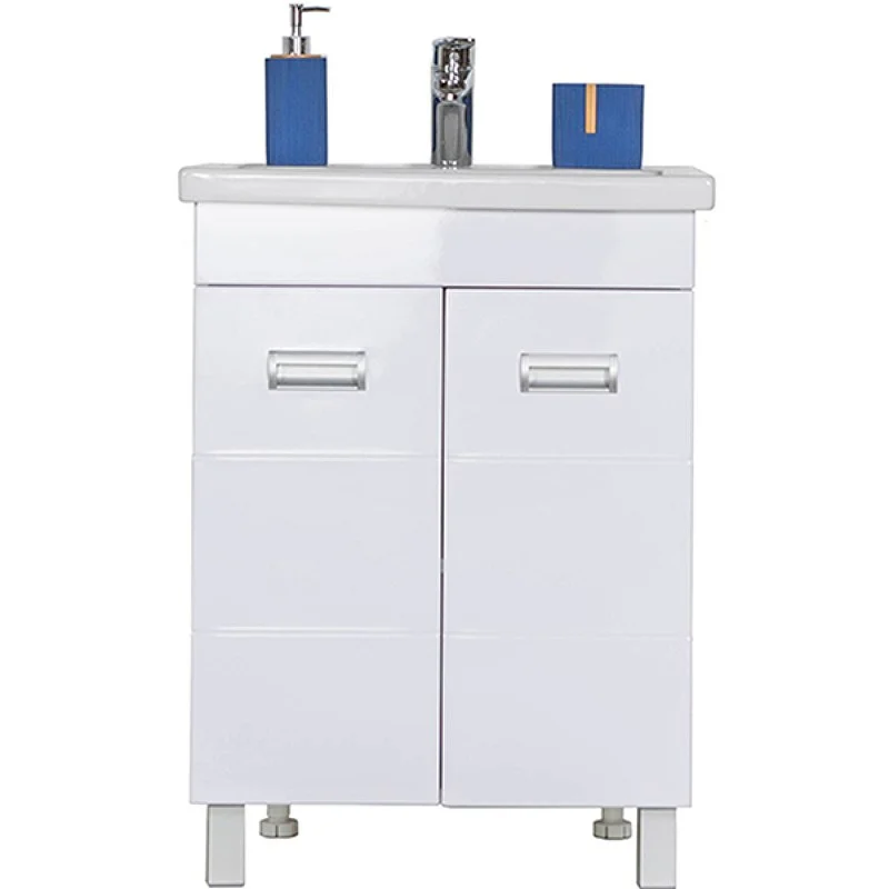 Тумба с раковиной Orange Таис 60 Белая Ta-60TUW+RA Тумба с раковиной Orange Таис 60 Белая Ta-60TUW+RA