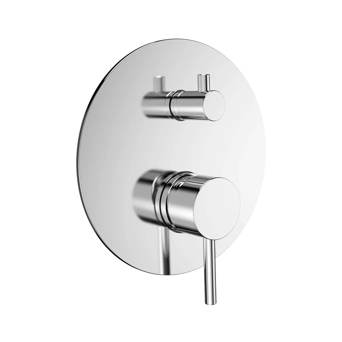 Смеситель для душа AQUAme Siena AQM8803CR встраиваемый на 2 потребителя в комплекте с внутренней частью, хром Смеситель для душа AQUAme Siena AQM8803CR встраиваемый на 2 потребителя в комплекте с внутренней частью, хром