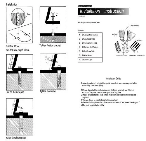 Унитаз напольный CeramaLux 1215-P с сиденьем Унитаз напольный CeramaLux 1215-P с сиденьем