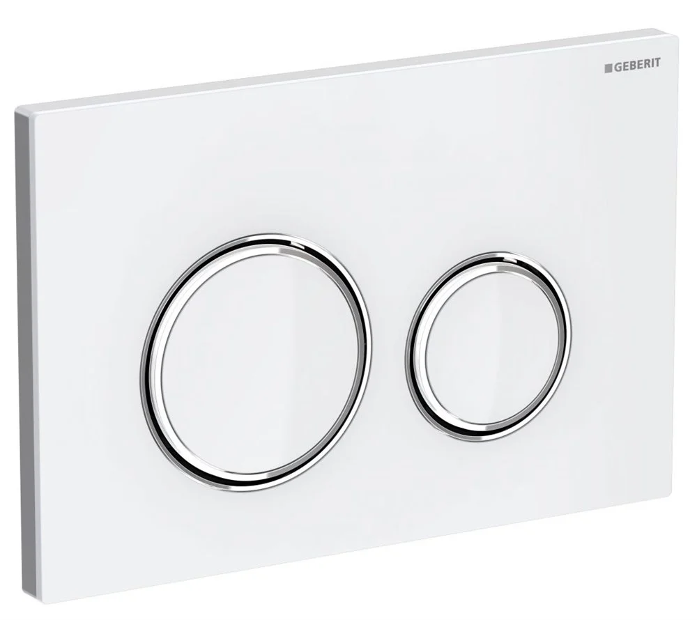Клавиша смыва Geberit 115.884.SI.1 Sigma21белый, глянцевый хром Клавиша смыва Geberit 115.884.SI.1 Sigma21белый, глянцевый хром