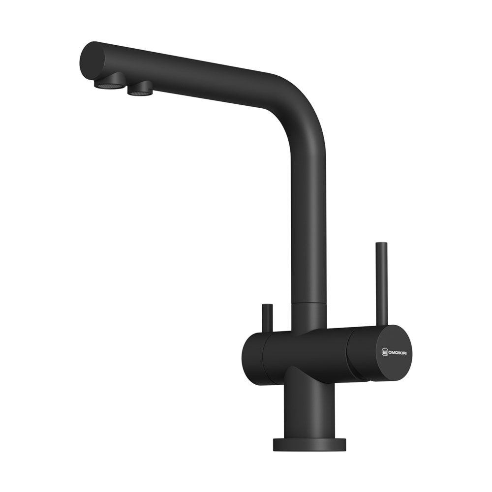 Детальная картинка товара «смеситель для кухни omoikiri nagano-p-bl 4974047»