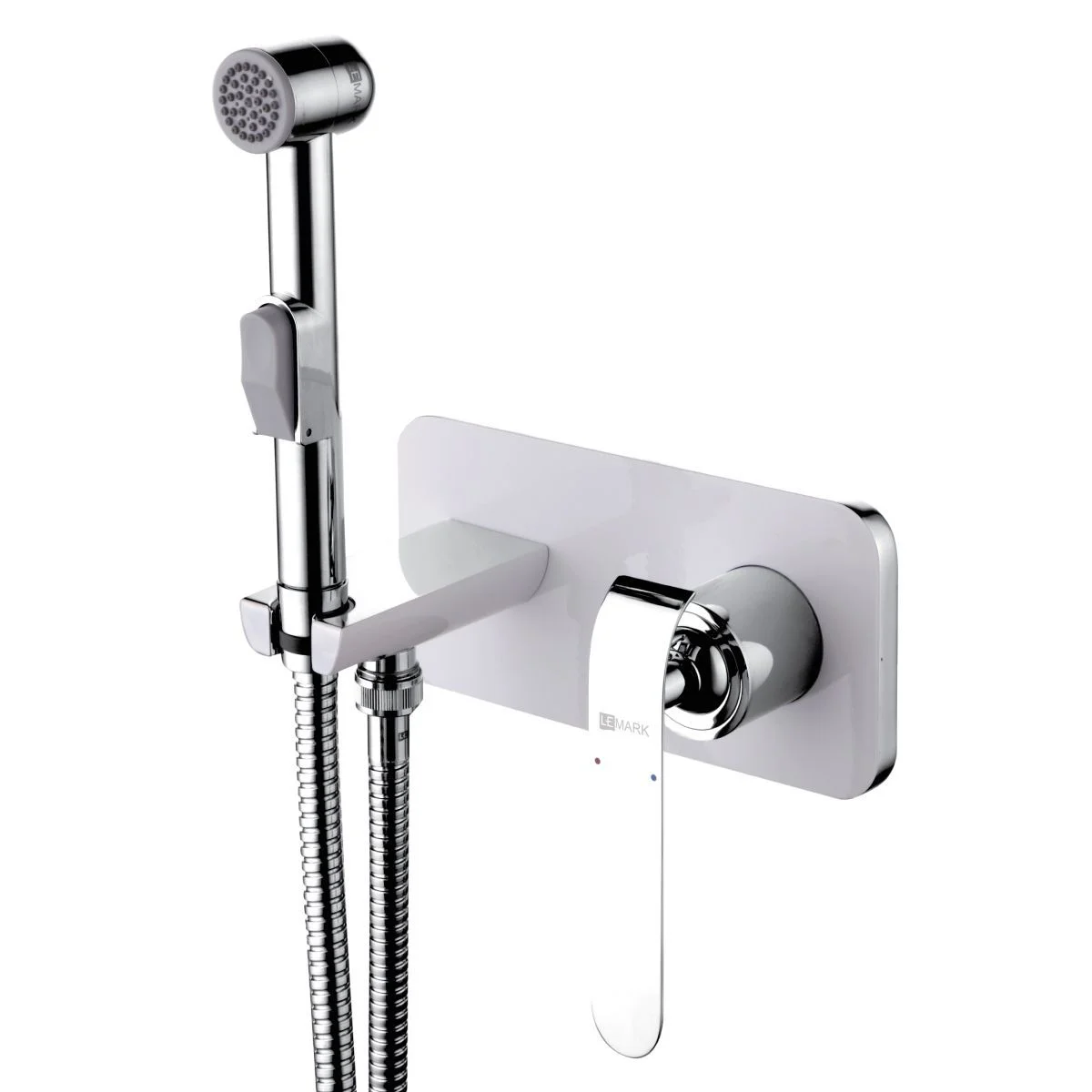 Гигиенический душ Lemark Melange LM4919CW, встраиваемый, хром Гигиенический душ Lemark Melange LM4919CW, встраиваемый, хром