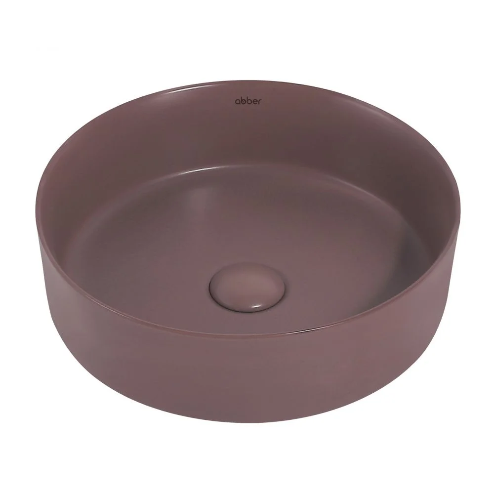 Раковина ABBER Bequem AC2108MC накладная, коричневая матовая Раковина ABBER Bequem AC2108MC накладная, коричневая матовая