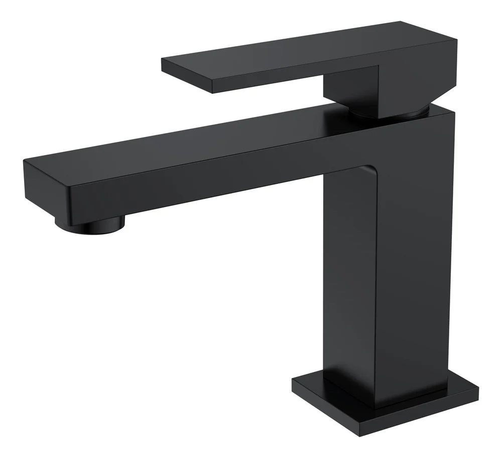 Смеситель для раковины Boheme QUBIC 471-B Black Смеситель для раковины Boheme QUBIC 471-B Black