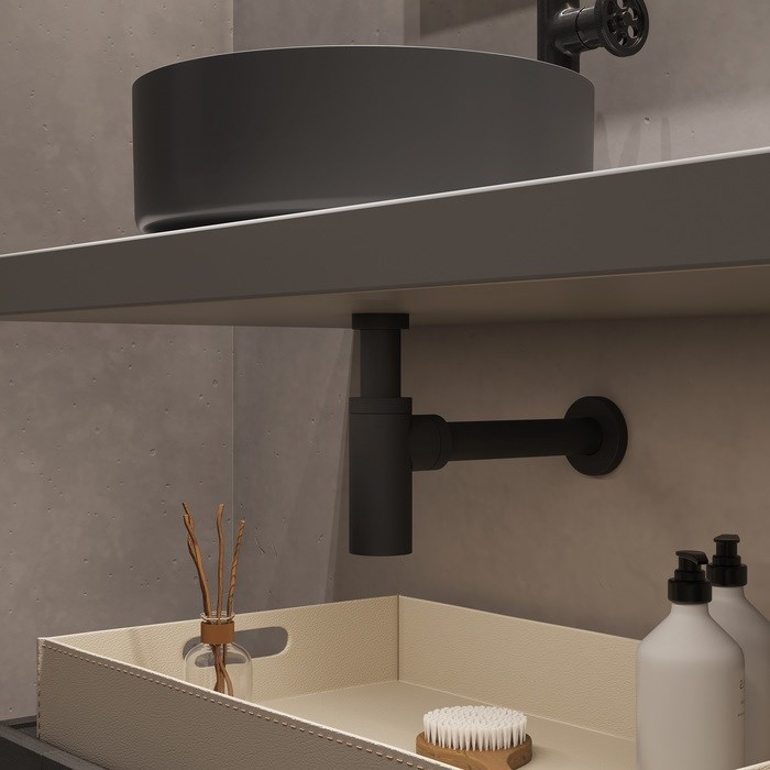 Детальная картинка товара «сифон для раковины iddis optima home (optgm00i84)»