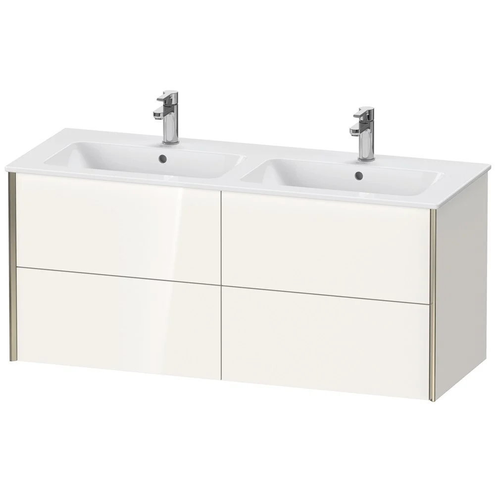 Тумба под раковину Duravit XVIU XV41290B122 подвесная 128 см белая/шампань Тумба под раковину Duravit XVIU XV41290B122 подвесная 128 см белая/шампань