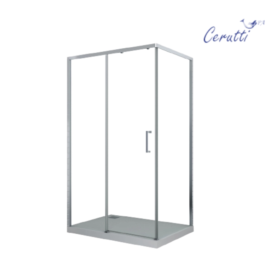 Душевой уголок Ceruttispa VITO110-L без поддона 80x110x195 Душевой уголок Ceruttispa VITO110-L без поддона 80x110x195