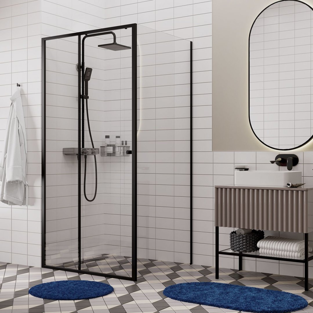 Детальная картинка товара «душевой уголок wasserkraft dill 61s19 черный»
