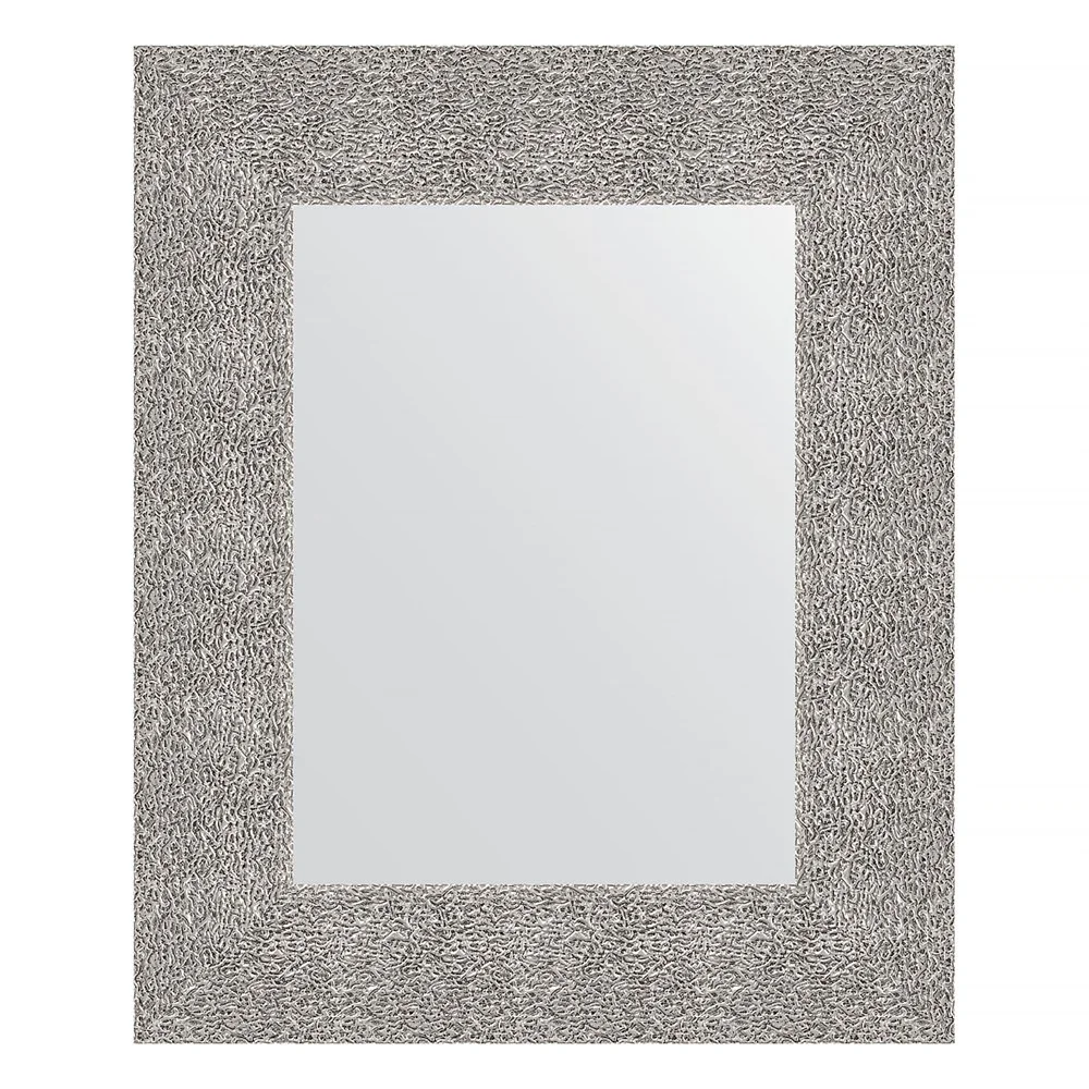 Зеркало в багетной раме Evoform Definite BY 3023 46 x 56 см, чеканка серебряная Зеркало в багетной раме Evoform Definite BY 3023 46 x 56 см, чеканка серебряная