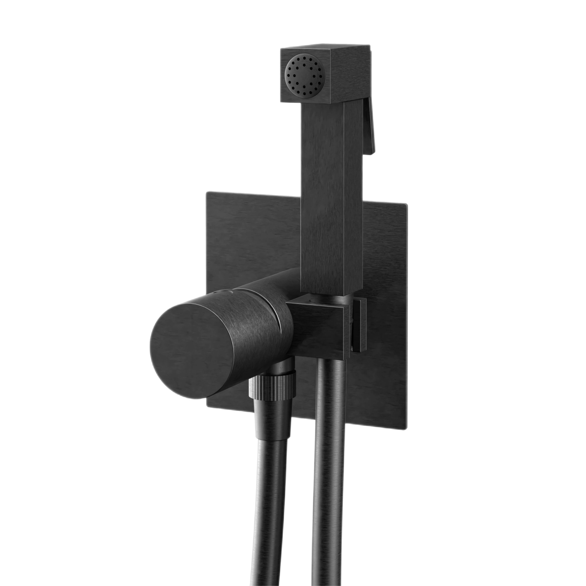 Гигиенический душ Remer Edge EG565CFP, черный брашированный хром Гигиенический душ Remer Edge EG565CFP, черный брашированный хром