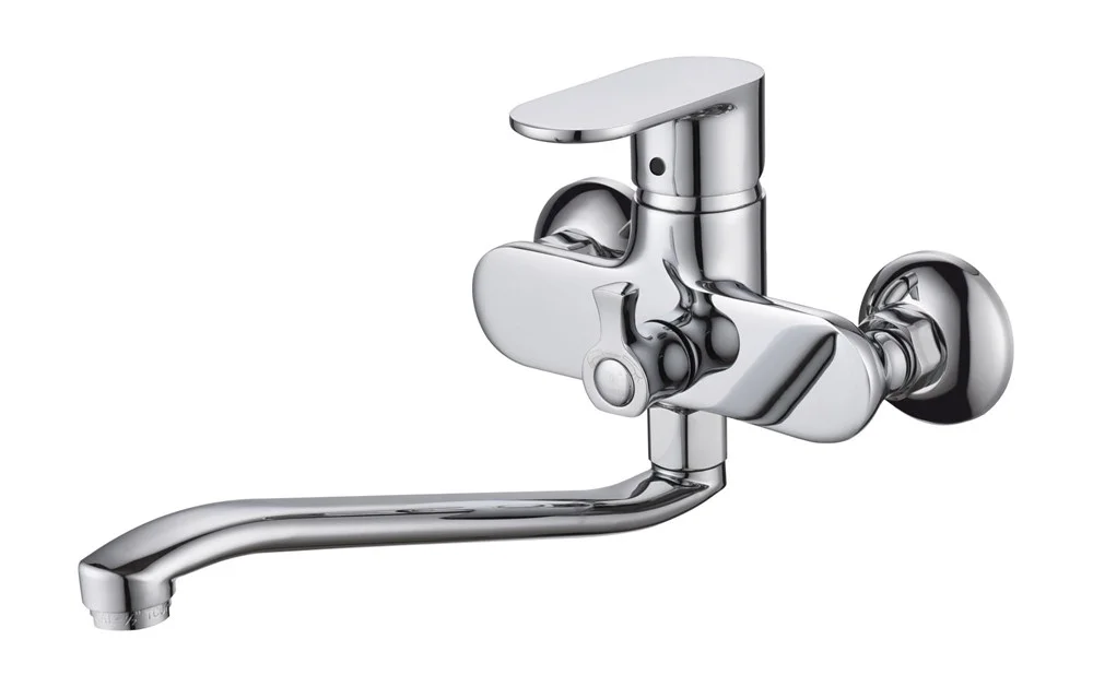 Смеситель для ванны D&K Rhein Speyer DA1313341 длинный излив хром Смеситель для ванны D&K Rhein Speyer DA1313341 длинный излив хром