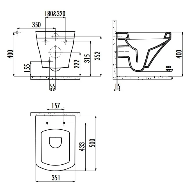 Унитаз SMART Creavit Sorti SR320-00CB00E-0000 с биде, белый Унитаз SMART Creavit Sorti SR320-00CB00E-0000 с биде, белый