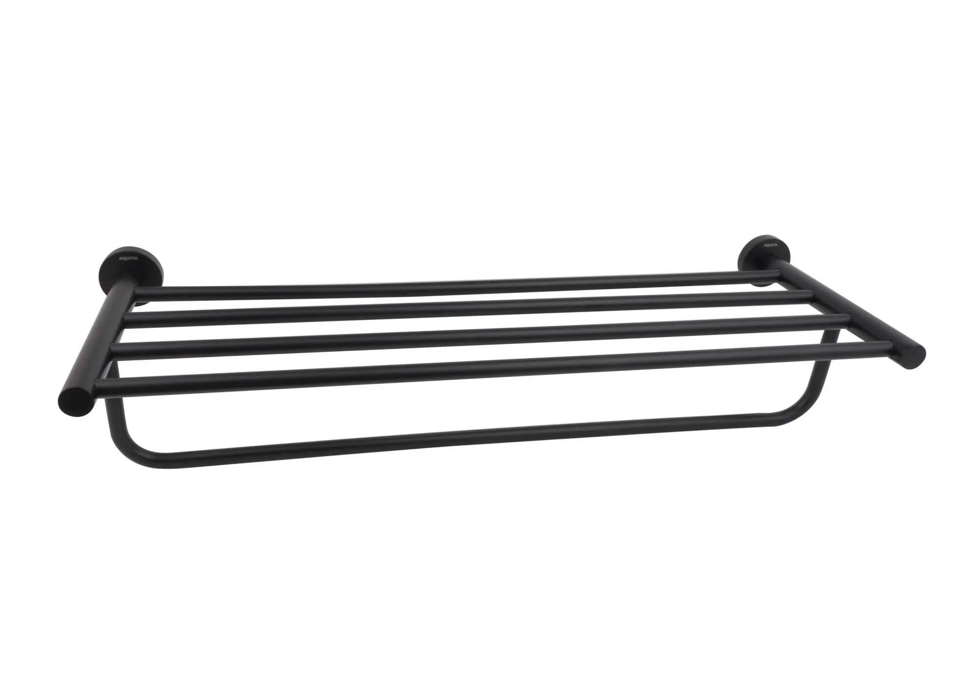 Полотенцедержатель Aquatek ВЕГА AQ4015MB черный матовый Полотенцедержатель Aquatek ВЕГА AQ4015MB черный матовый