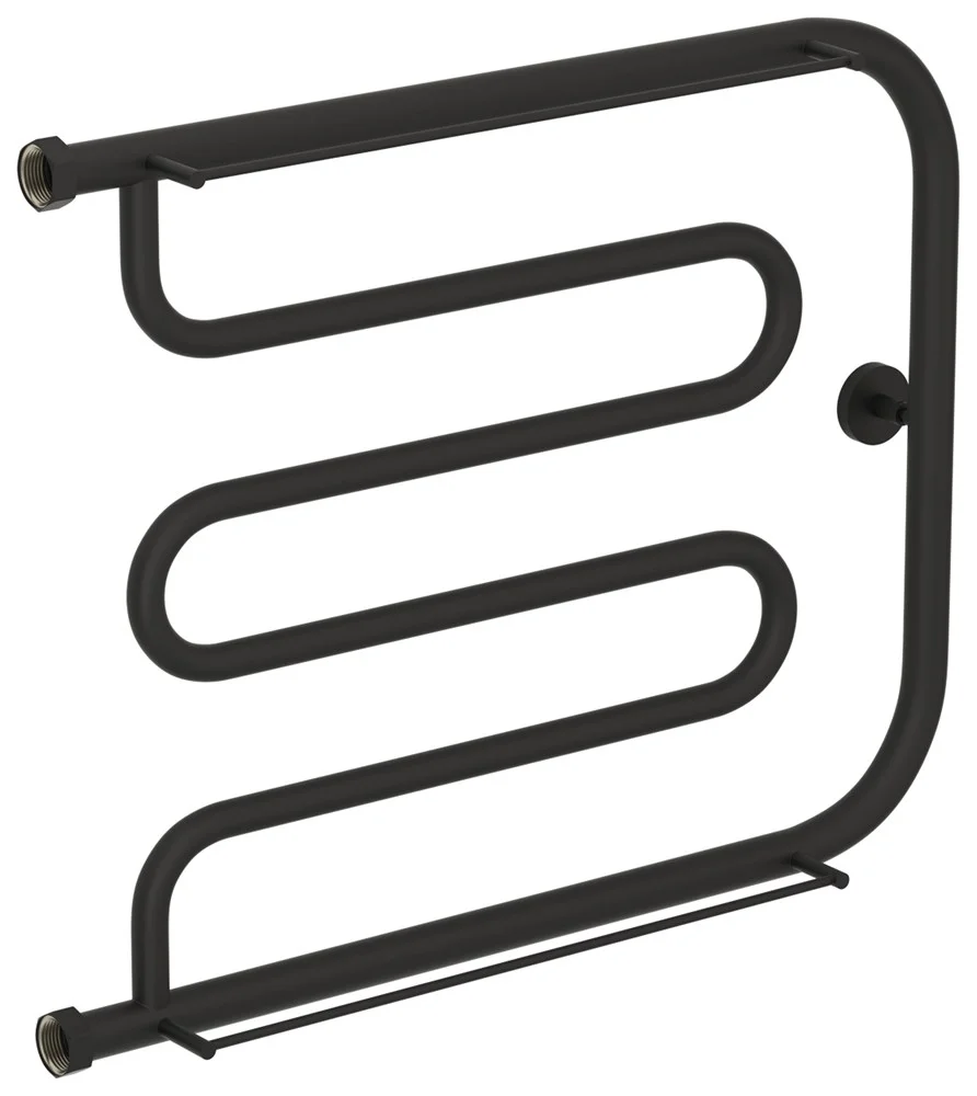 Полотенцесушитель водяной Сунержа Лира 2 полки 500х650 15-0012-5065 Темный титан муар