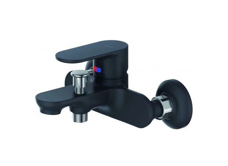 Смеситель для ванны D&K Durer Bayern Black (DA1253205) чёрная тефлоновая поверхность Смеситель для ванны D&K Durer Bayern Black (DA1253205) чёрная тефлоновая поверхность