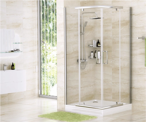 Душевой уголок WasserKRAFT Leine 35P03 хром Душевой уголок WasserKRAFT Leine 35P03 хром