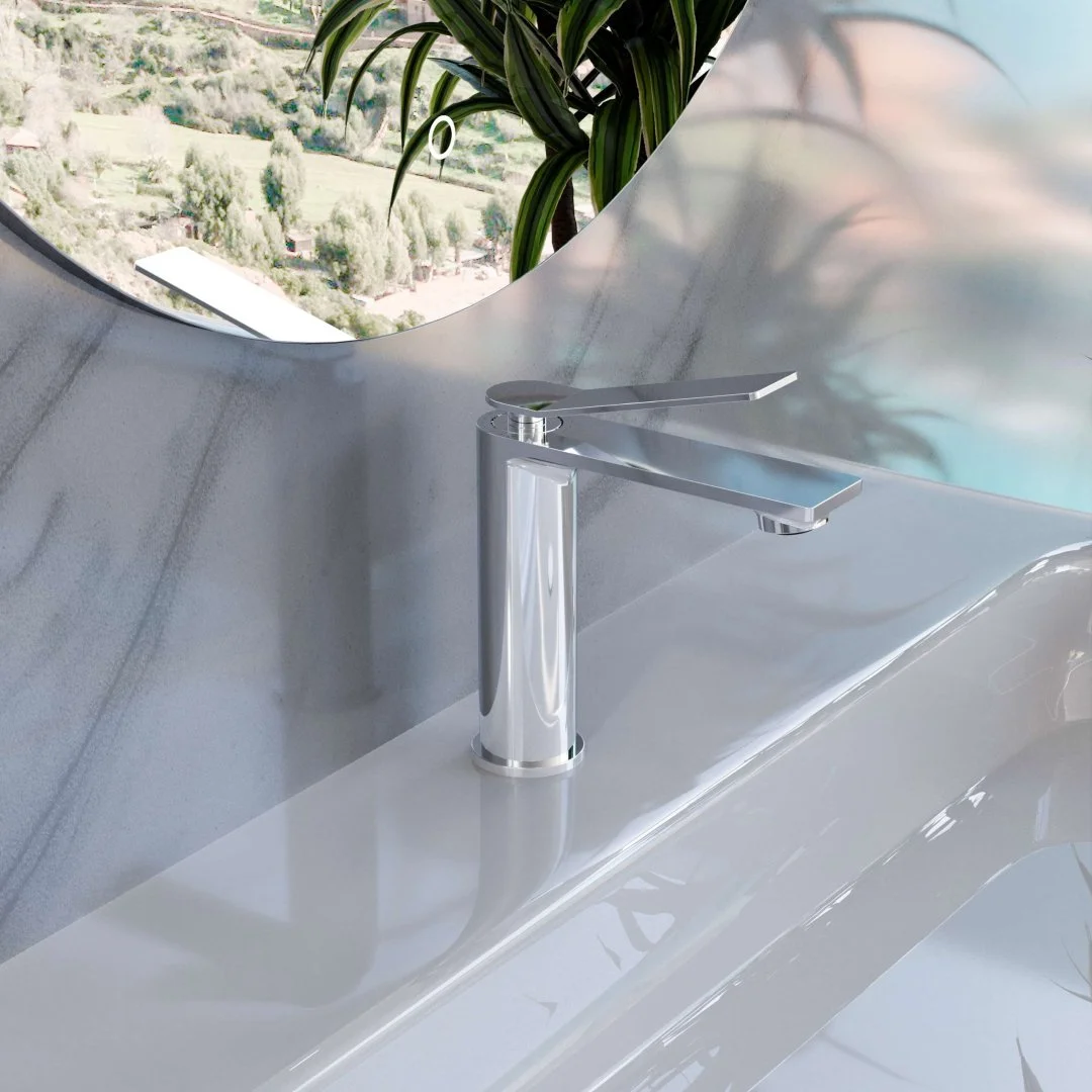 Смеситель для раковины Vincea Verse VBF-2VE1CH однорычажный, хром Смеситель для раковины Vincea Verse VBF-2VE1CH однорычажный, хром