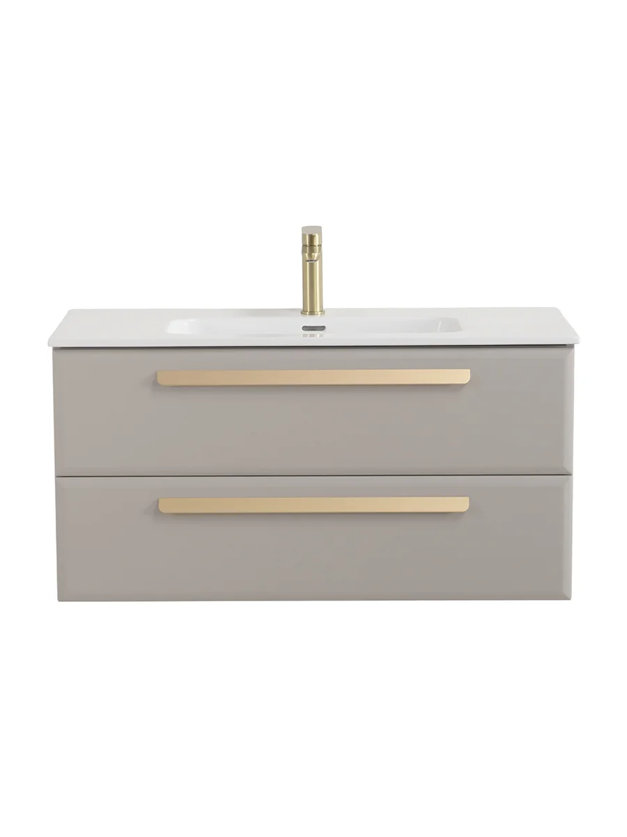 Тумба под раковину CEZARES ECO-CER-N-1000-2C-SO-GCO-P подвесная Тумба под раковину CEZARES ECO-CER-N-1000-2C-SO-GCO-P подвесная
