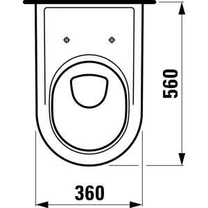 Унитаз подвесной Laufen Pro 2095.0 (8.2095.0.000.000.1) Унитаз подвесной Laufen Pro 2095.0 (8.2095.0.000.000.1)