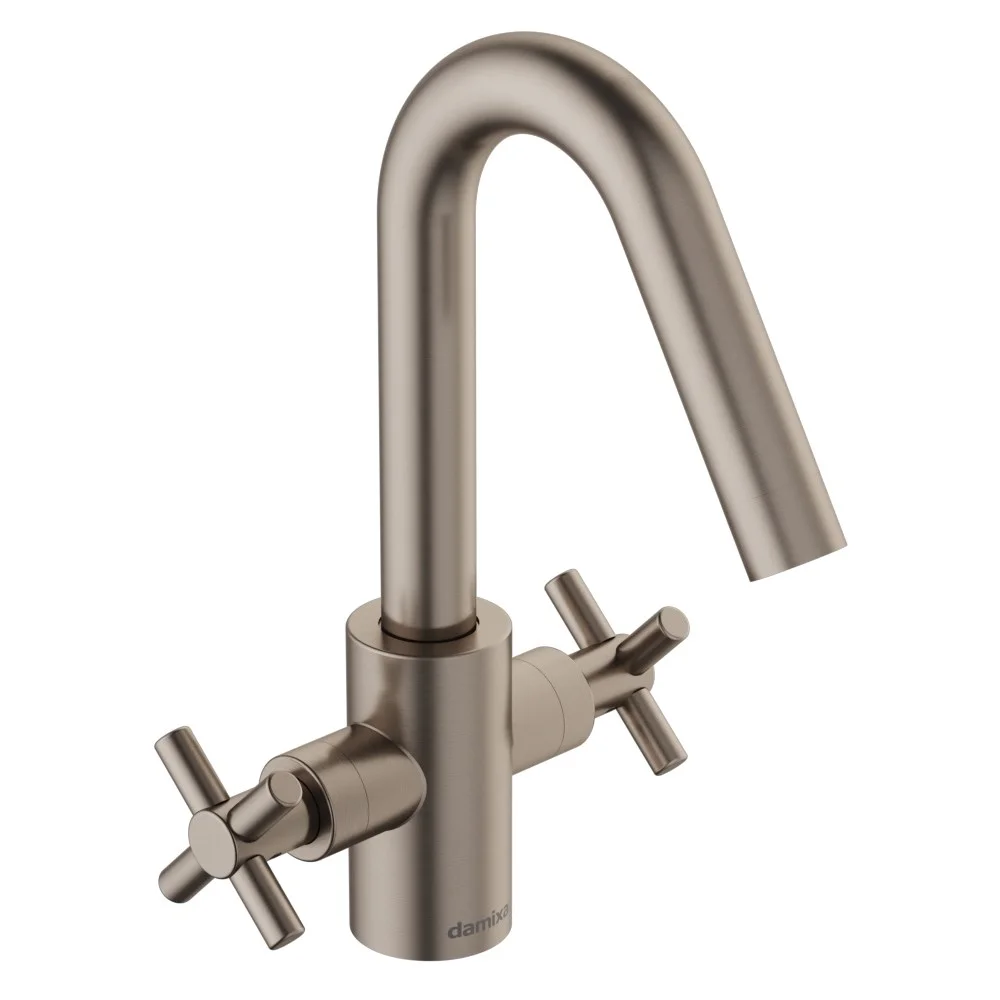 Смеситель для раковины Damixa RedBlu Neo Classic 280210000 никель сатин Смеситель для раковины Damixa RedBlu Neo Classic 280210000 никель сатин
