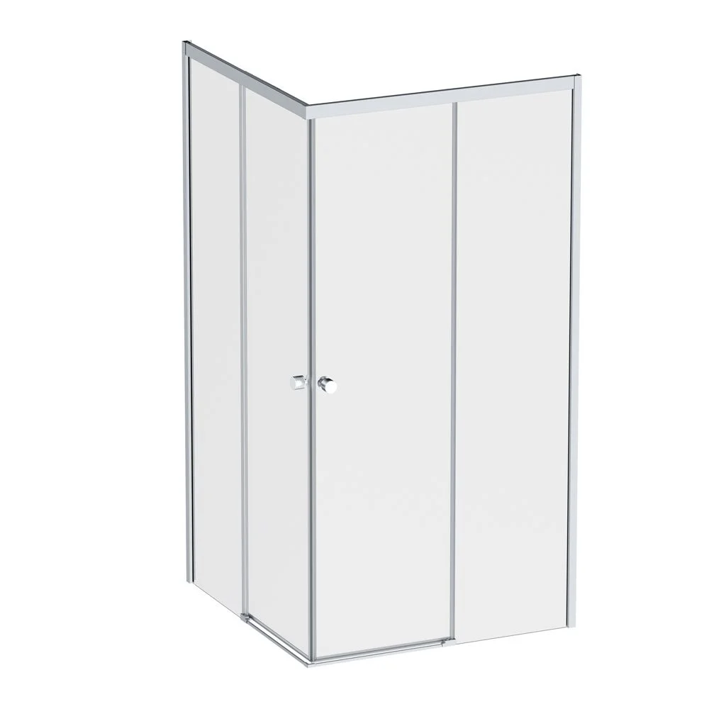 Душевой уголок AM.PM X-joy W94G-403-100100-MТ1К 100x100 хром матовый, стекло прозрачное Душевой уголок AM.PM X-joy W94G-403-100100-MТ1К 100x100 хром матовый, стекло прозрачное