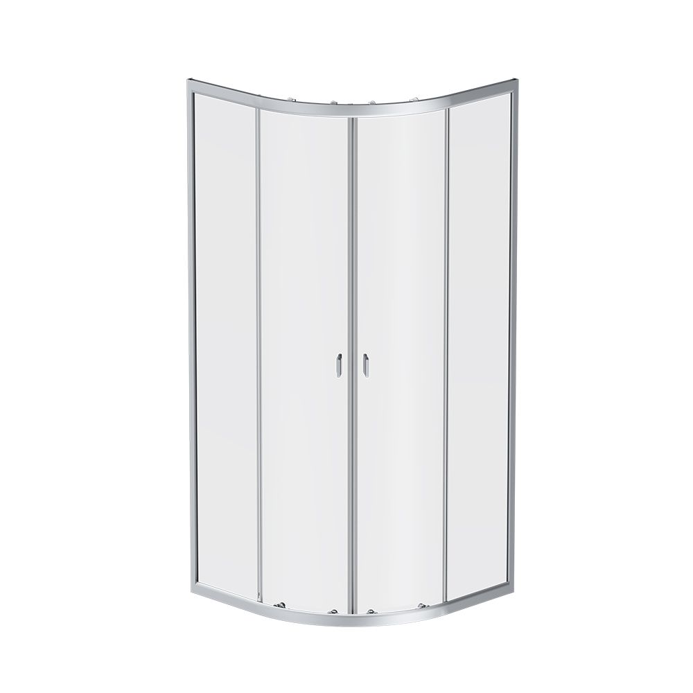 Детальная картинка товара «душевой уголок am.pm x-joy w88g-205-080mt64 twin slide, 80x80, профиль хром матовый»