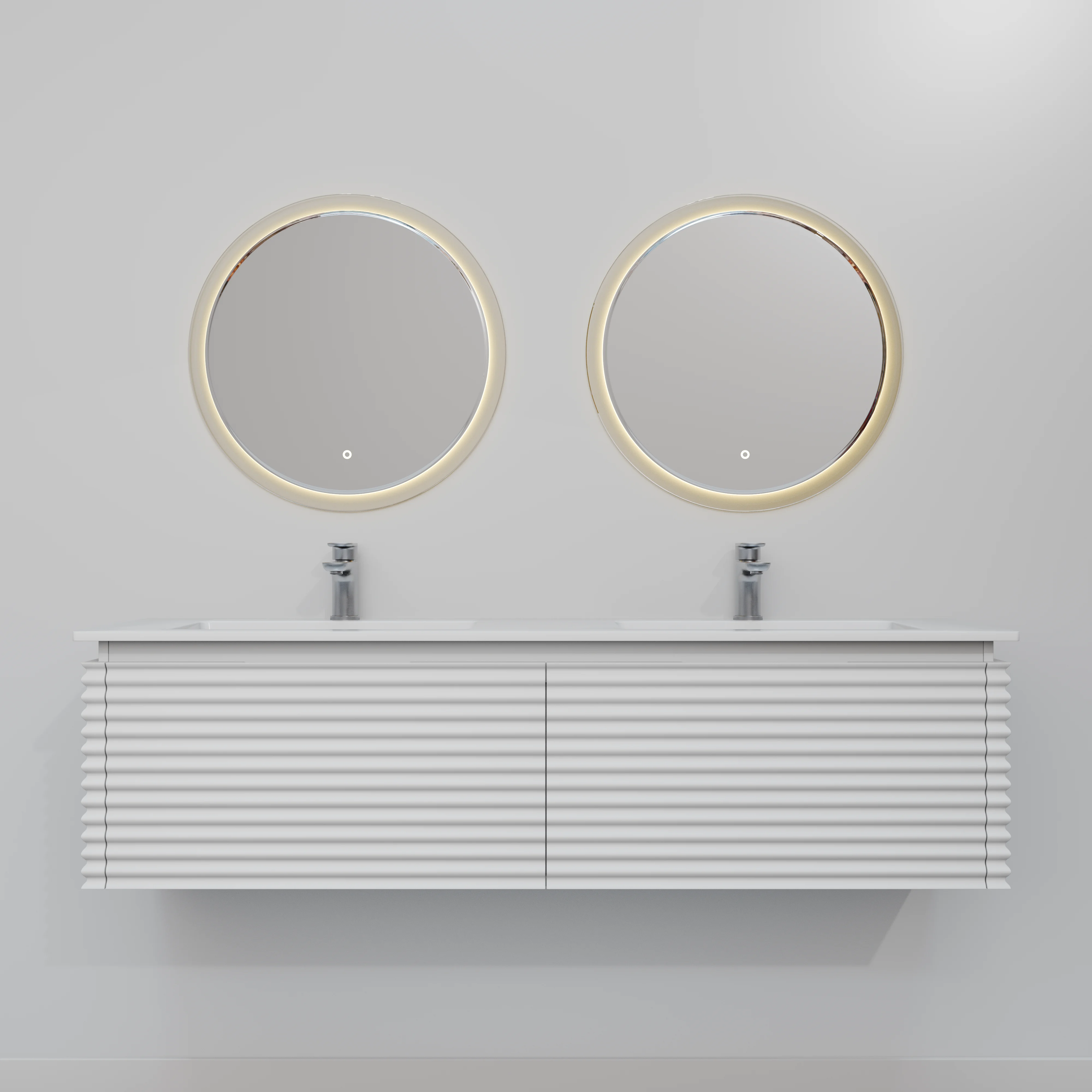 Комплект мебели ArtDecco Jacqueline 150 AJC15W34D2MF белый Комплект мебели ArtDecco Jacqueline 150 AJC15W34D2MF белый