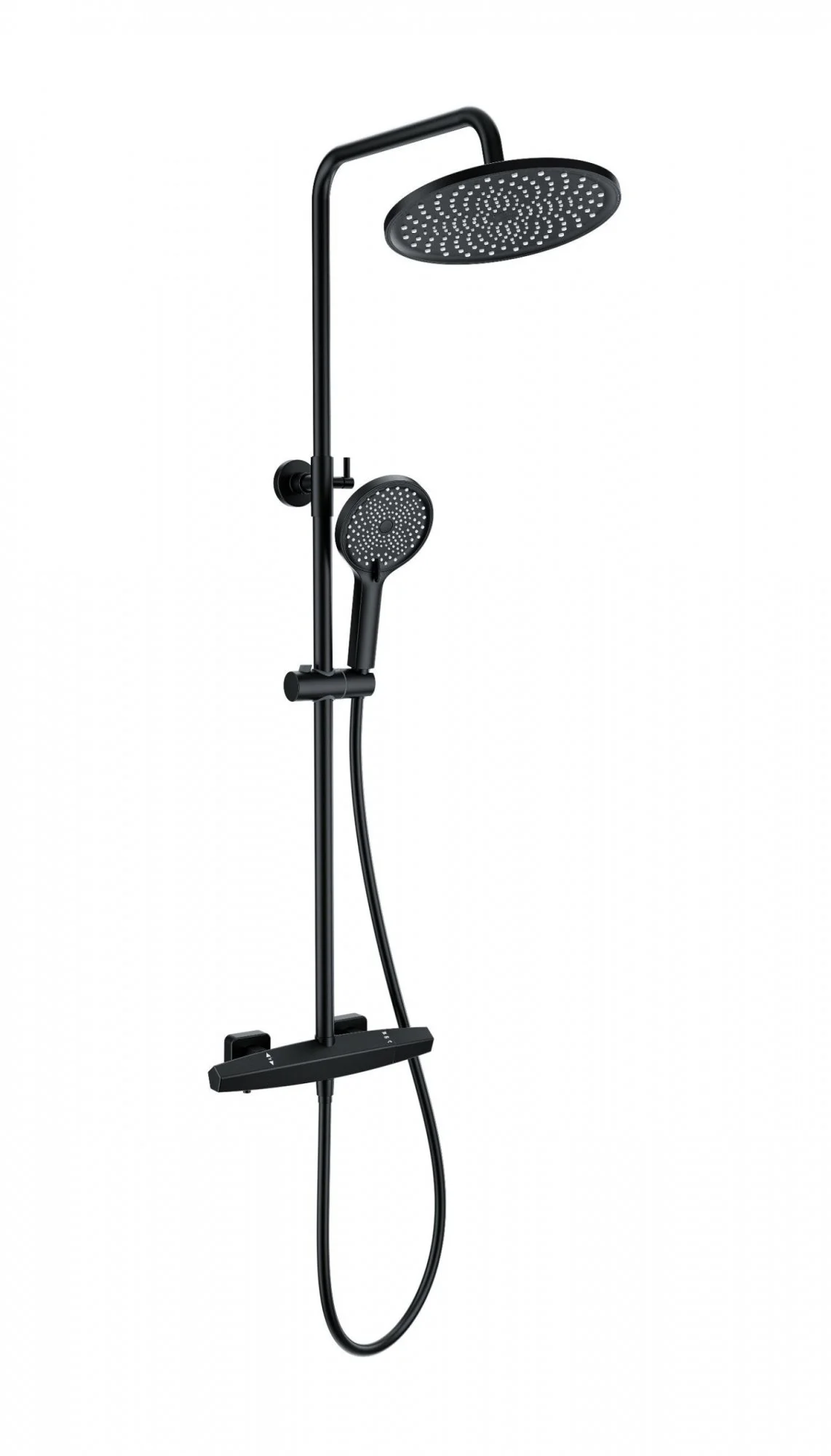 Душевая система Wonzon & Woghand с термостатом, черный матовый (WW-B3045-A-MB) Душевая система Wonzon & Woghand с термостатом, черный матовый (WW-B3045-A-MB)