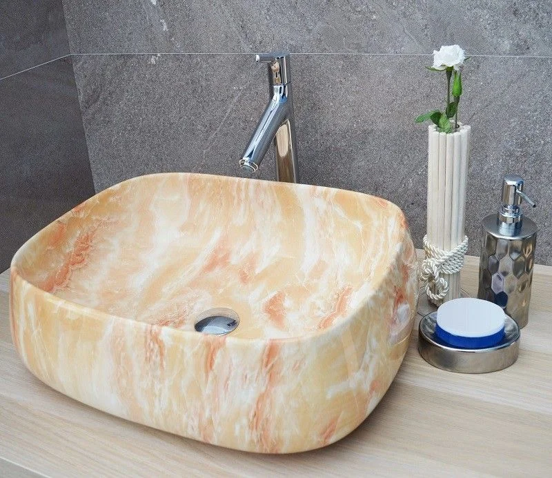 Раковина CeramaLux 185 накладная, под камень Раковина CeramaLux 185 накладная, под камень