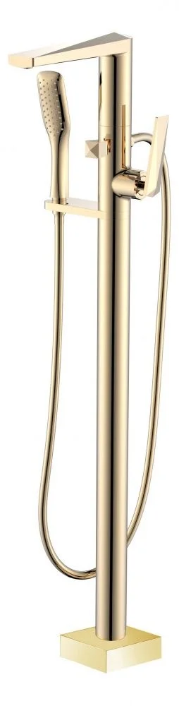Смеситель для ванны Boheme VENTURO золото 389 напольный Смеситель для ванны Boheme VENTURO золото 389 напольный