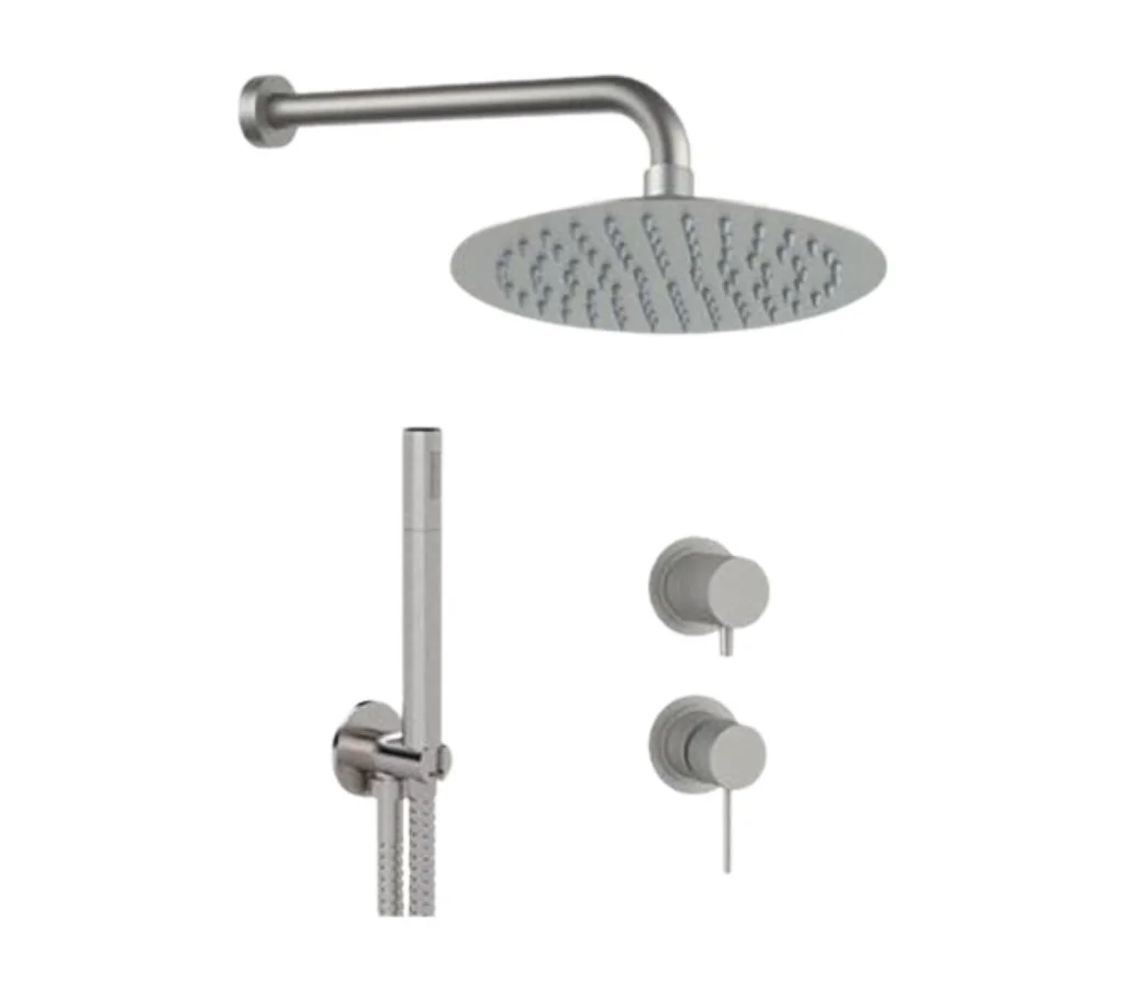 Душевая система Remer X Style INOX SSX92PS02UFM25, нержавеющая сталь Душевая система Remer X Style INOX SSX92PS02UFM25, нержавеющая сталь