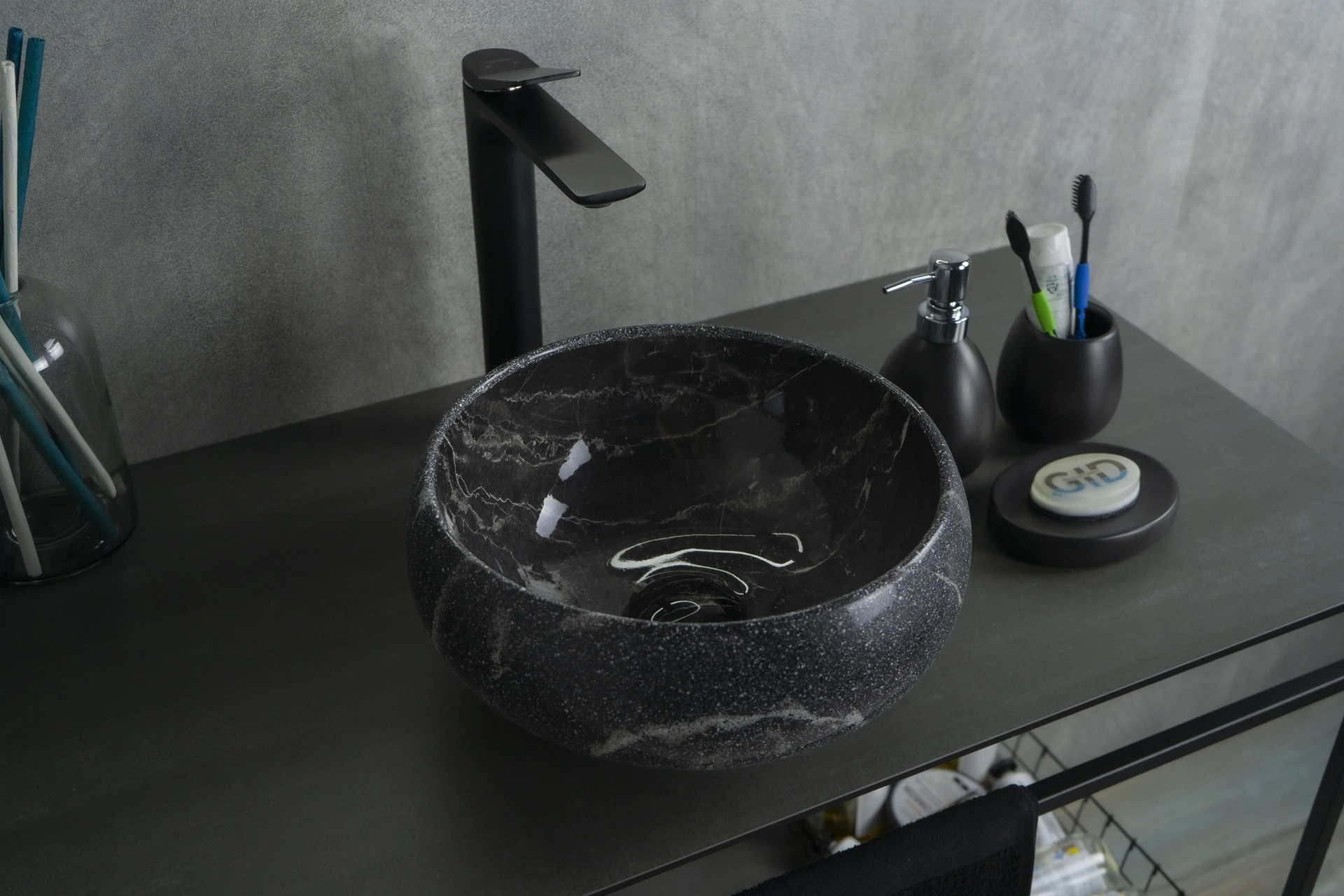 Раковина Gid Mnc480 54432 накладная под камень глянцевая 32x32x15.5 Раковина Gid Mnc480 54432 накладная под камень глянцевая 32x32x15.5