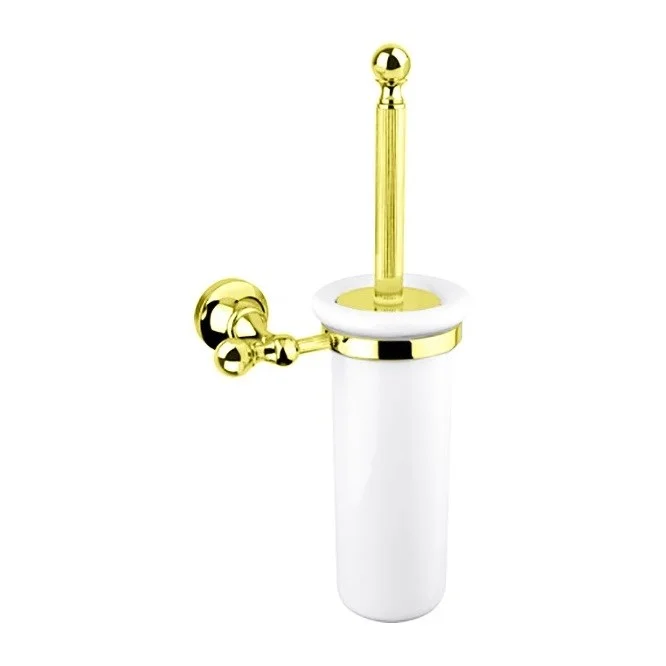 Ершик для унитаза CEZARES OLIMP-TB золото 24 карат-металл OLIMP-TB-03/24-M