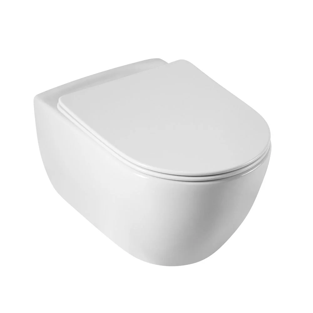 Унитаз подвесной CEZARES COMFORT CZR-191-TH/BS/CZR-2316-SC безободковый с функцией биде с сиденьем Унитаз подвесной CEZARES COMFORT CZR-191-TH/BS/CZR-2316-SC безободковый с функцией биде с сиденьем