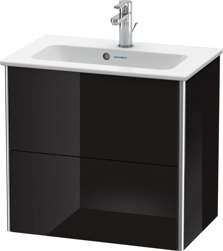 Тумба под раковину Duravit XSquare XS416504040 подвесная 61 см черный глянцевый Тумба под раковину Duravit XSquare XS416504040 подвесная 61 см черный глянцевый