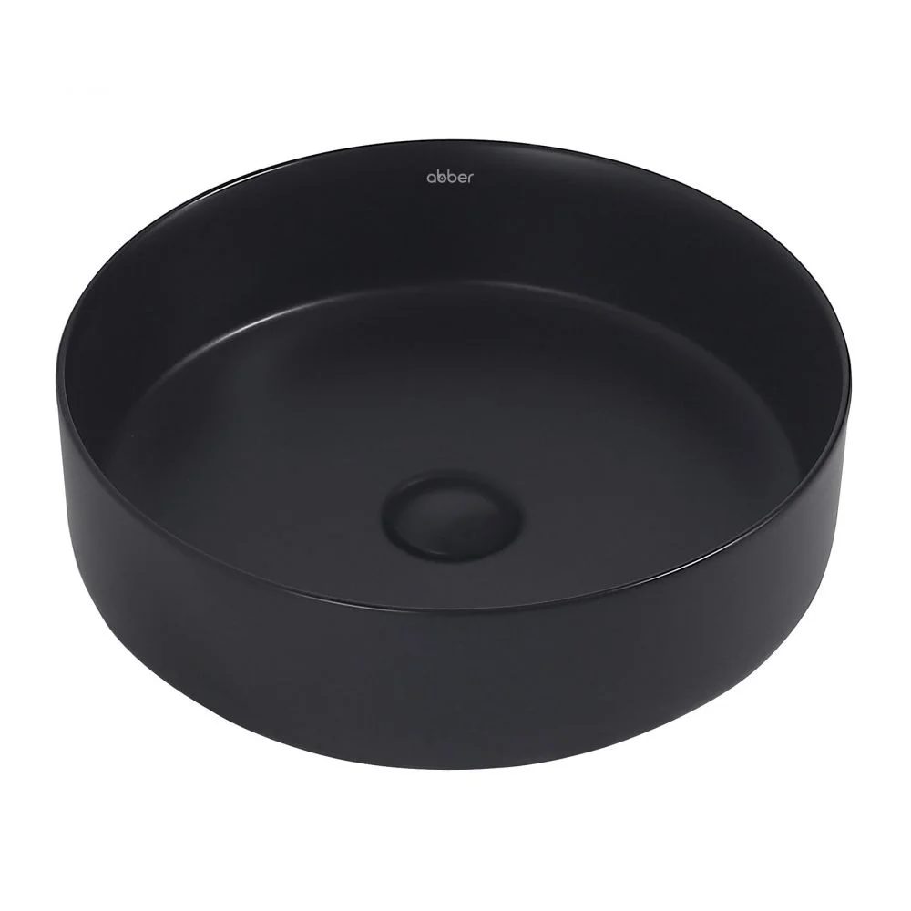 Раковина ABBER Bequem AC2109MB накладная, черная матовая Раковина ABBER Bequem AC2109MB накладная, черная матовая