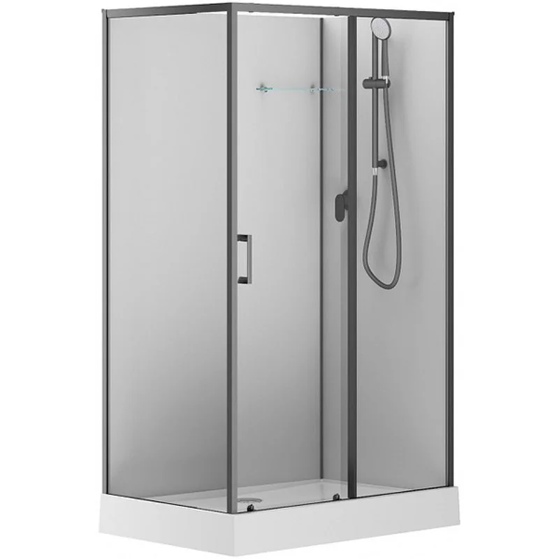 Душевая кабина Aquanet Passion EVO 120R Black 120x80 00282011 Душевая кабина Aquanet Passion EVO 120R Black 120x80 00282011